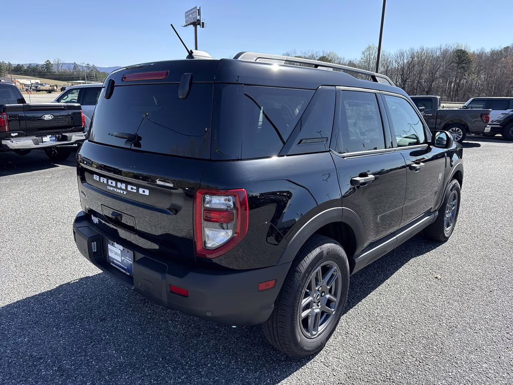 2025 Shadow Black Ford Bronco Sport Big Bend 4X4 SUV