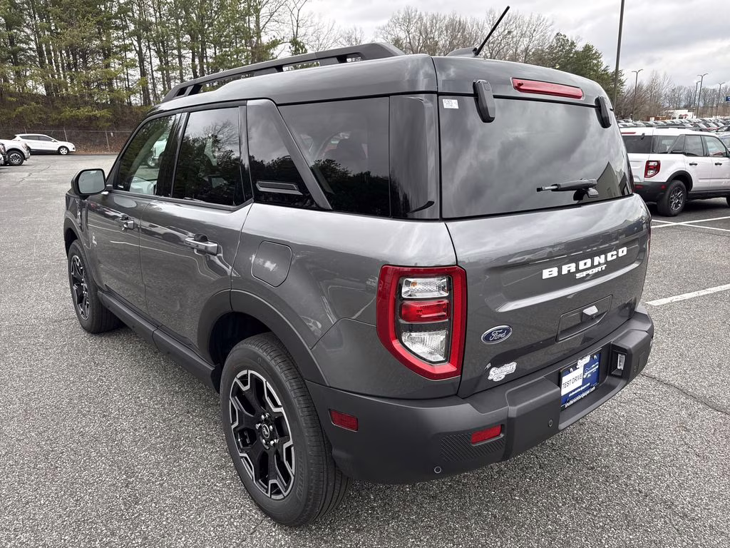 2025 Carbonized Gray Metallic Ford Bronco Sport Outer Banks 4X4 SUV