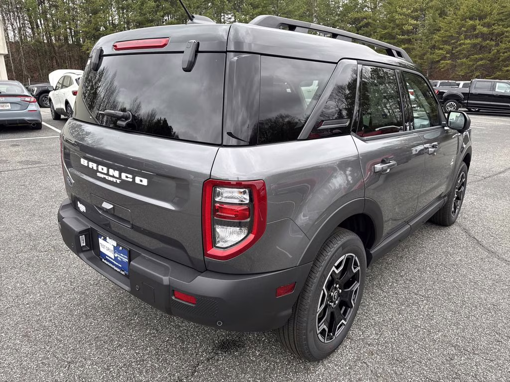 2025 Carbonized Gray Metallic Ford Bronco Sport Outer Banks 4X4 SUV