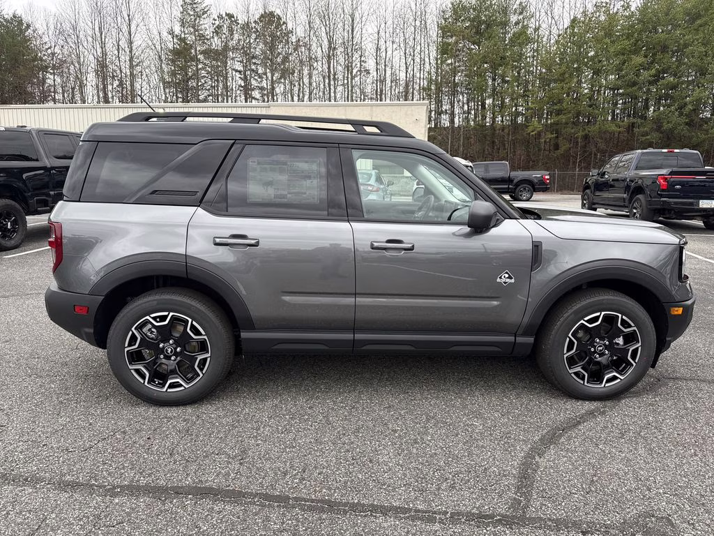 2025 Carbonized Gray Metallic Ford Bronco Sport Outer Banks 4X4 SUV