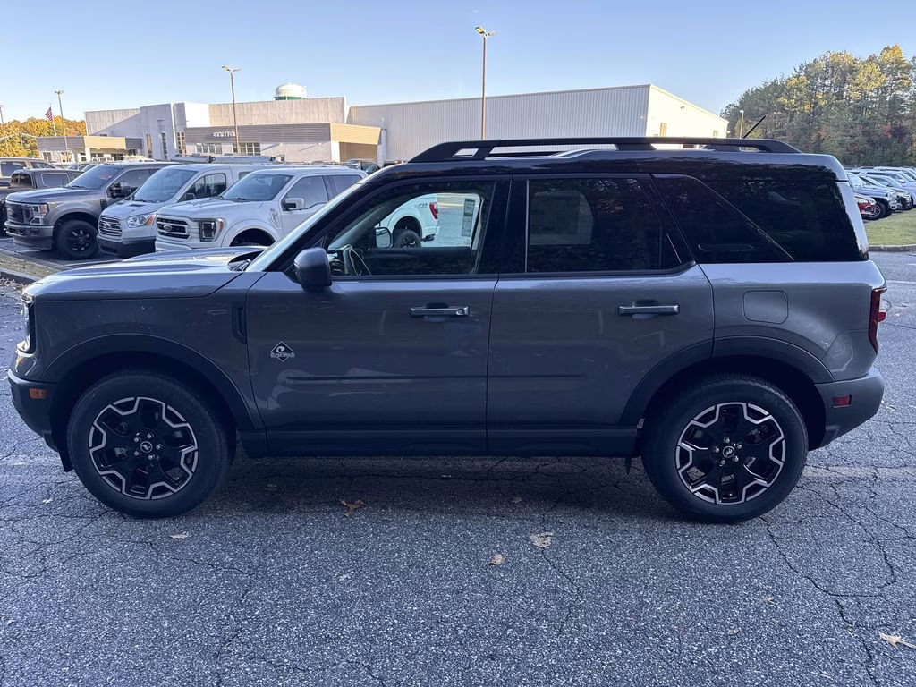 2025 Carbonized Gray Metallic Ford Bronco Sport Outer Banks 4X4 SUV