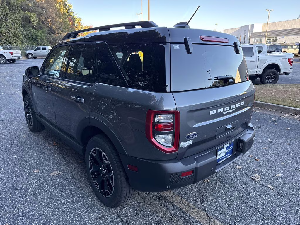 2025 Carbonized Gray Metallic Ford Bronco Sport Outer Banks 4X4 SUV