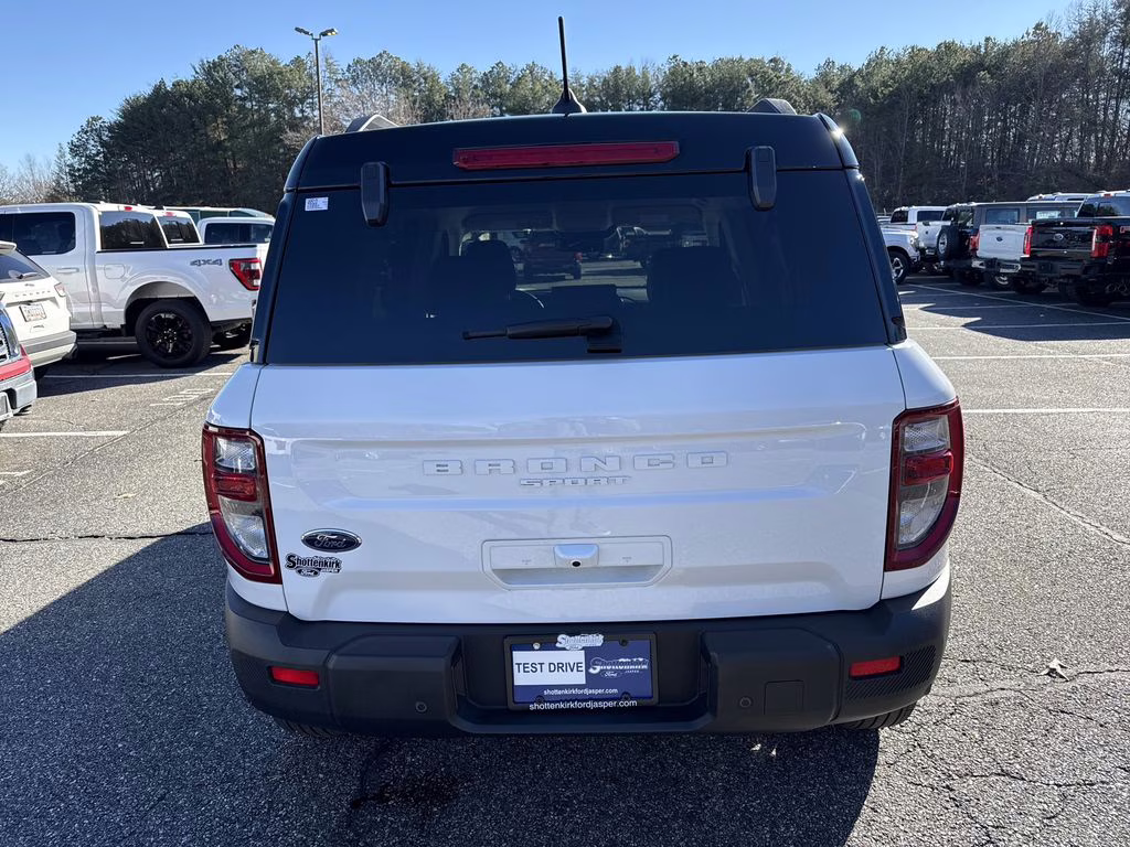 2025 Oxford White Ford Bronco Sport Outer Banks 4X4 SUV