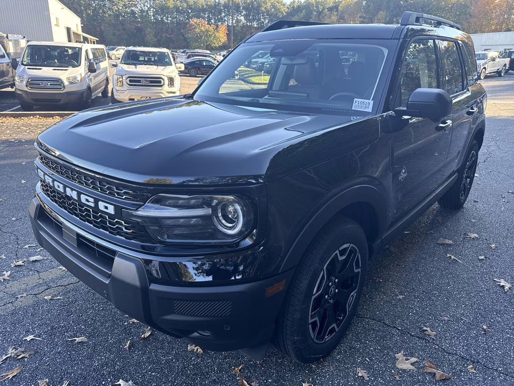 2025 Shadow Black Ford Bronco Sport Outer Banks 4X4 SUV