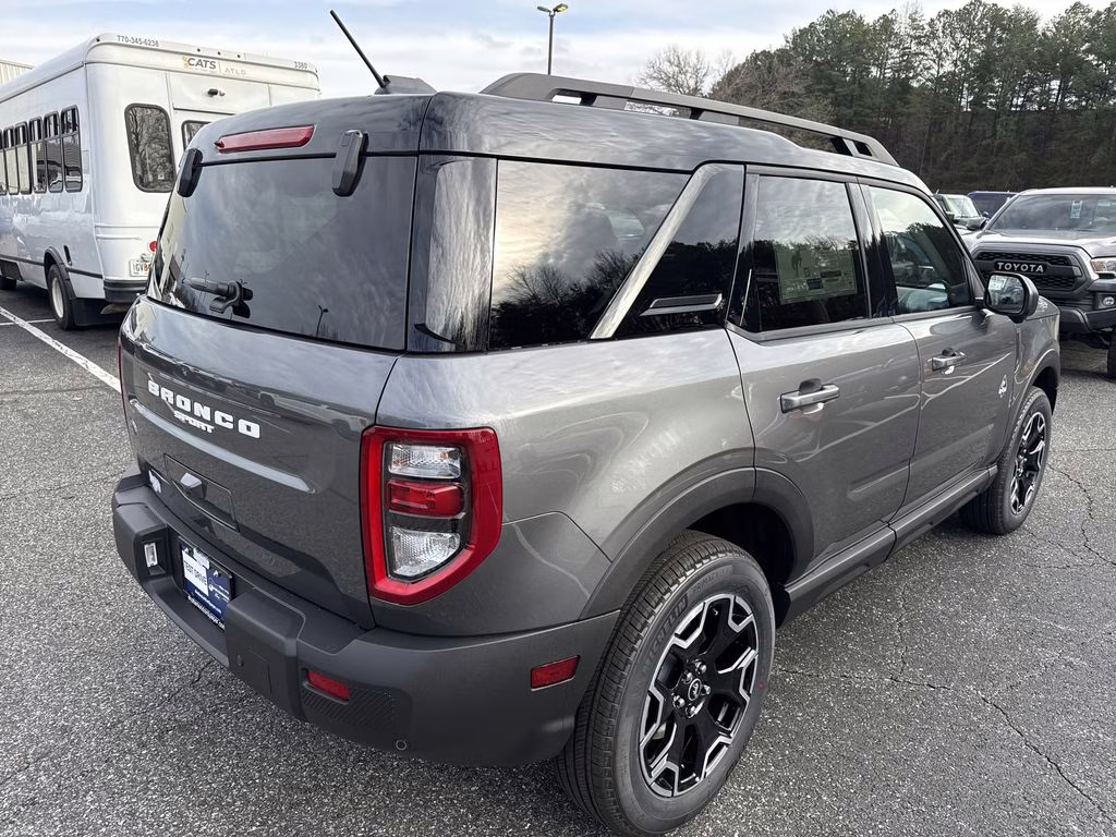 2025 Carbonized Gray Metallic Ford Bronco Sport Outer Banks 4X4 SUV