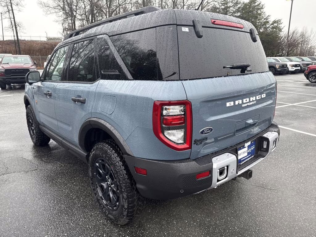 2025 Azure Gray Metallic Tri-Coat Ford Bronco Sport Badlands 4X4 SUV