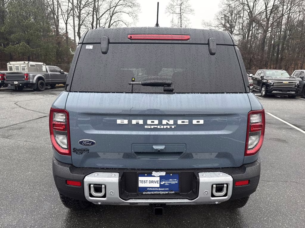 2025 Azure Gray Metallic Tri-Coat Ford Bronco Sport Badlands 4X4 SUV