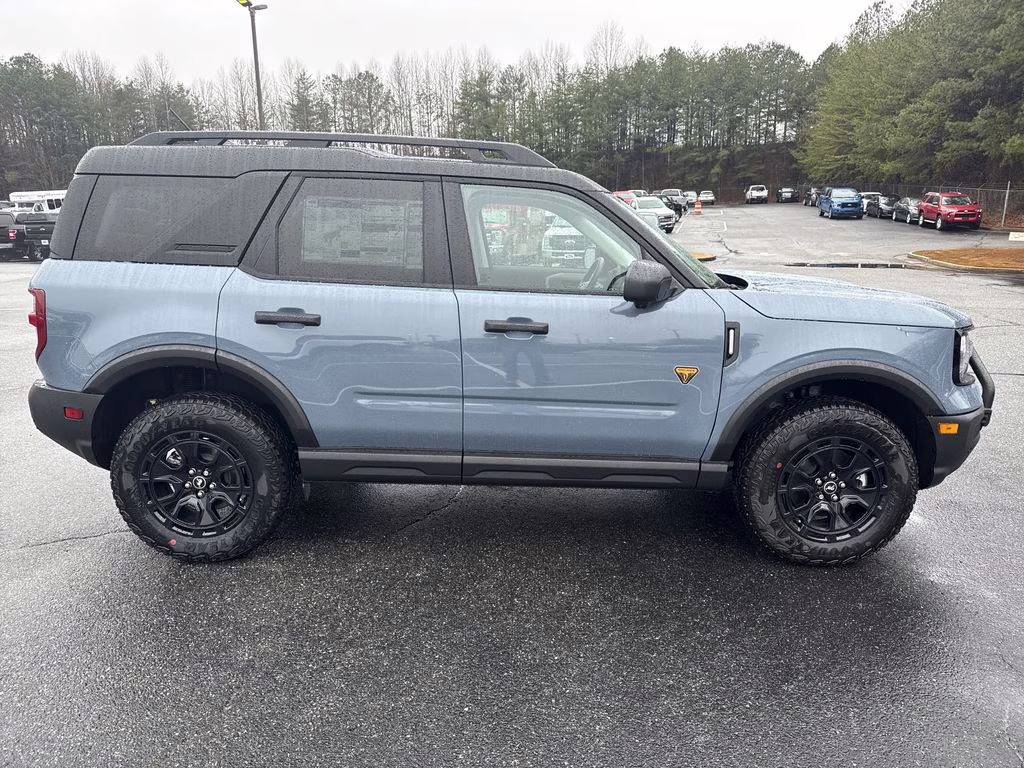 2025 Azure Gray Metallic Tri-Coat Ford Bronco Sport Badlands 4X4 SUV