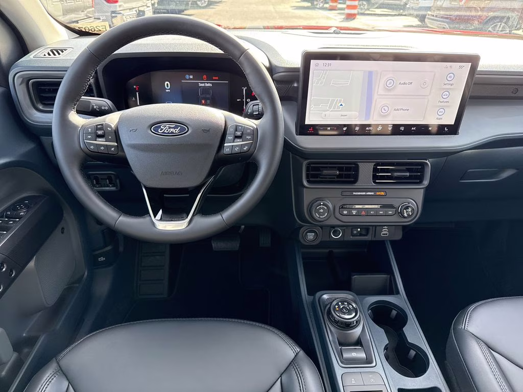 2026 Ruby Red Metallic Tinted Clearcoat Ford Maverick Lariat AWD Truck