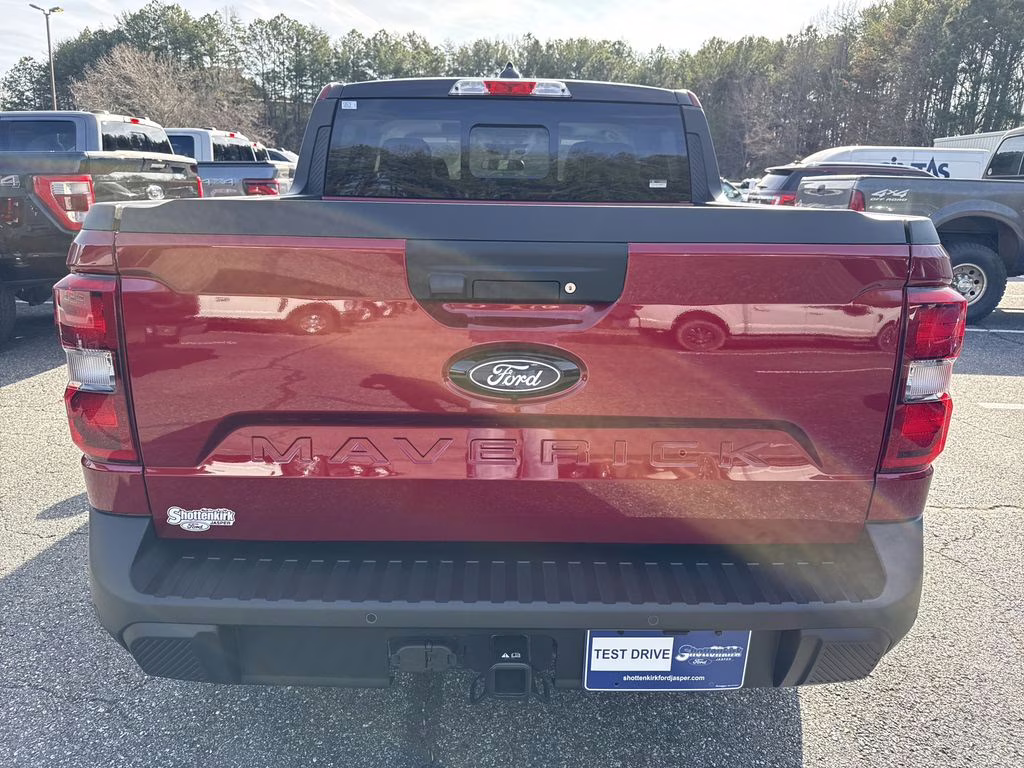 2026 Ruby Red Metallic Tinted Clearcoat Ford Maverick Lariat AWD Truck