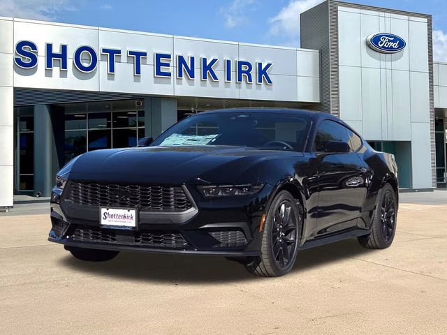2026 Shadow Black Ford Mustang EcoBoost RWD Coupe