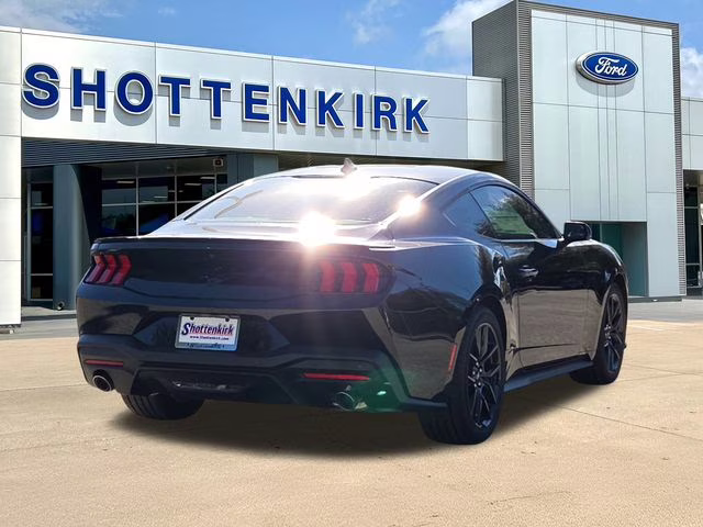 2026 Shadow Black Ford Mustang EcoBoost RWD Coupe