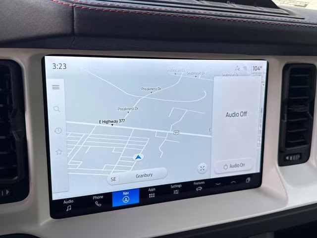 2025 Oxford White Ford Bronco Stroppe 4X4 SUV