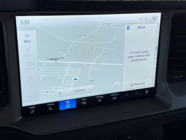 2025 Oxford White Ford Bronco Outer Banks 4X4 SUV