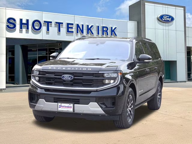 2025 Black Metallic Ford Expedition Max Platinum 4X4 SUV