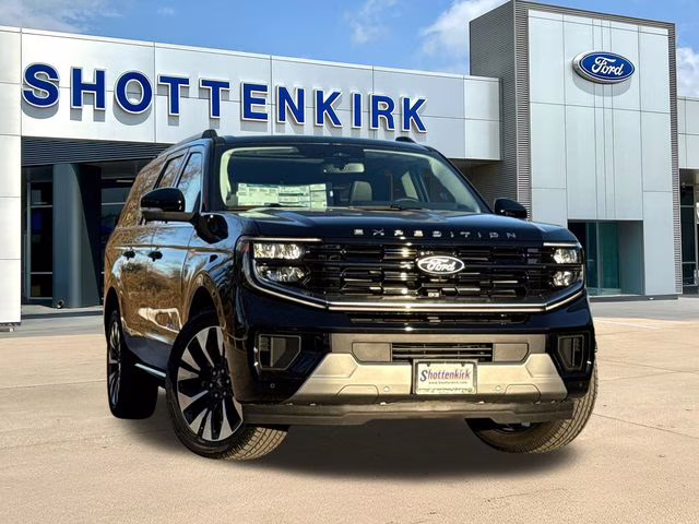 2026 Black Metallic Ford Expedition Max Platinum 4X4 SUV