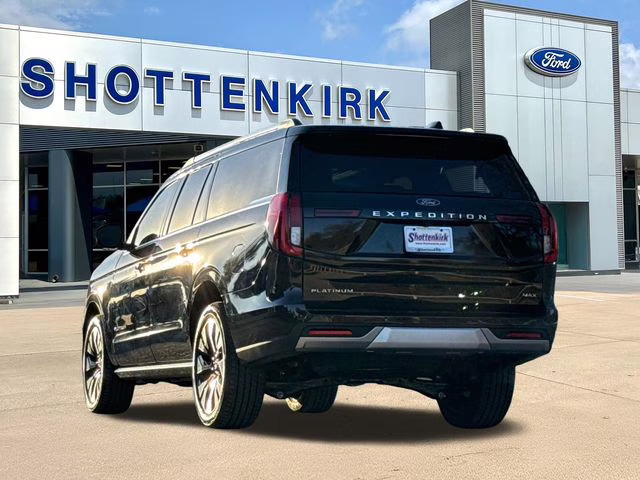 2026 Black Metallic Ford Expedition Max Platinum 4X4 SUV