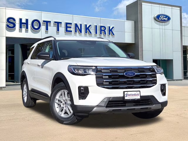 2026 White Metallic Ford Explorer Active RWD SUV