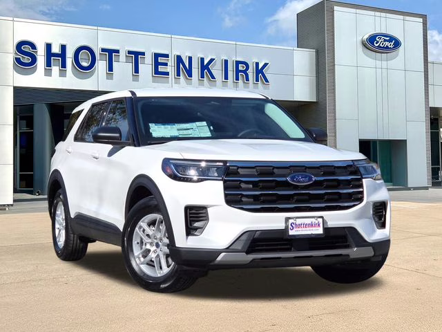 2026 White Metallic Ford Explorer Active RWD SUV
