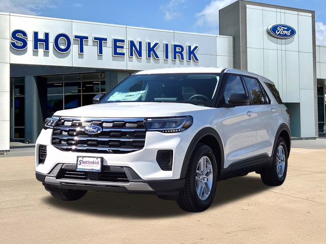 2026 White Metallic Ford Explorer Active RWD SUV