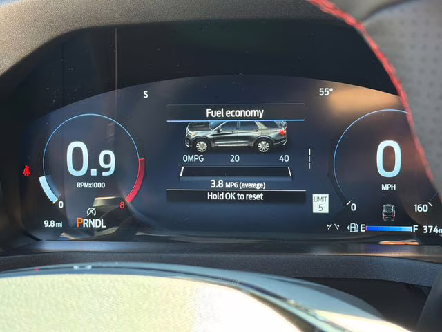 2026 Gray Metallic Ford Explorer ST-Line RWD SUV