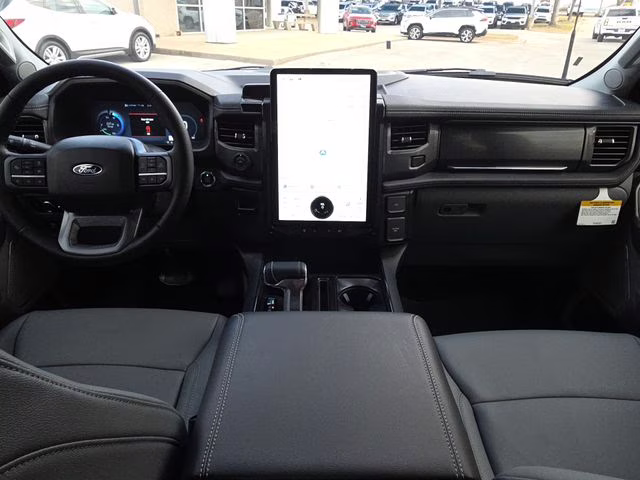 2025 Black Metallic Ford F-150 Lightning Flash AWD Truck