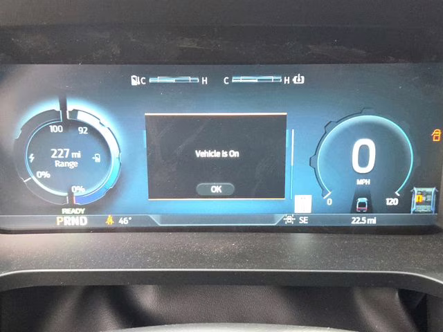 2025 Black Metallic Ford F-150 Lightning Flash AWD Truck