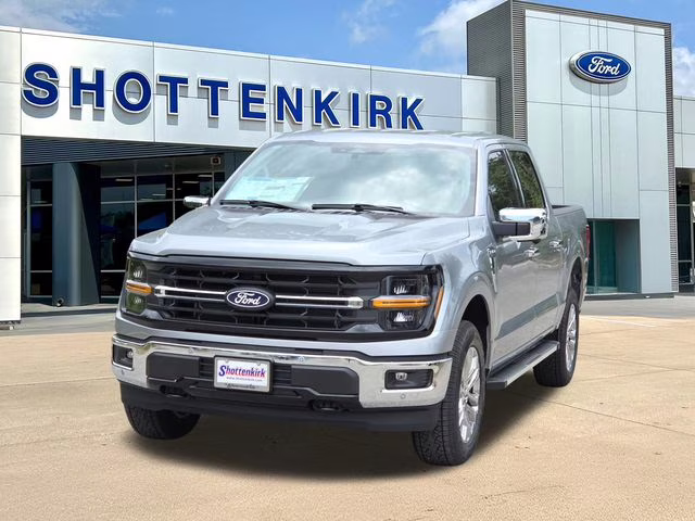 2025 Silver Metallic Ford F-150 XLT 4X4 Truck