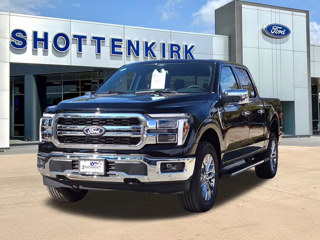 2025 Black Metallic Ford F-150 Lariat 4X4 Truck