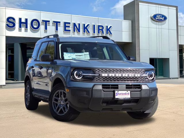 2025 Azure Gray Metallic Ford Bronco Sport Big Bend 4X4 SUV