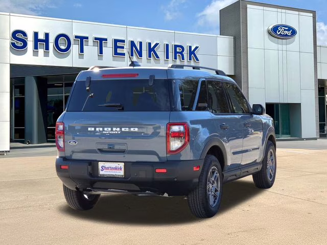 2025 Azure Gray Metallic Ford Bronco Sport Big Bend 4X4 SUV