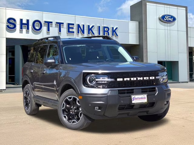 2025 Gray Metallic Ford Bronco Sport Outer Banks 4X4 SUV
