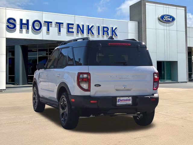 2025 Oxford White Ford Bronco Sport Outer Banks 4X4 SUV