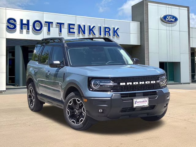 2025 Azure Gray Metallic Ford Bronco Sport Outer Banks 4X4 SUV