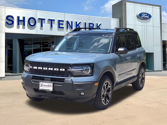 2025 Azure Gray Metallic Ford Bronco Sport Outer Banks 4X4 SUV