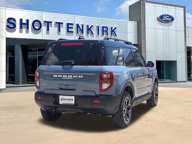 2025 Azure Gray Metallic Ford Bronco Sport Outer Banks 4X4 SUV