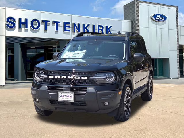 2025 Shadow Black Ford Bronco Sport Outer Banks 4X4 SUV