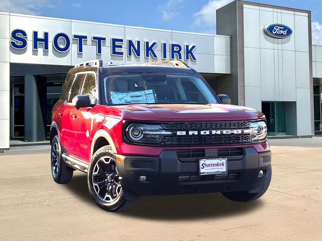 2025 Ruby Red Metallic Ford Bronco Sport Outer Banks 4X4 SUV