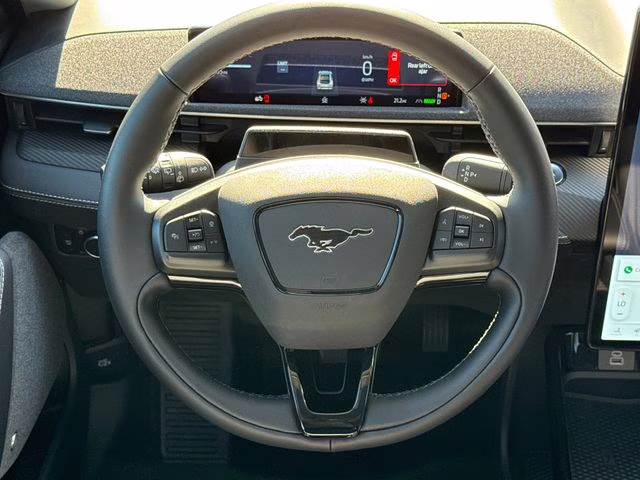 2026 White Metallic Ford Mustang Mach-E Premium RWD SUV