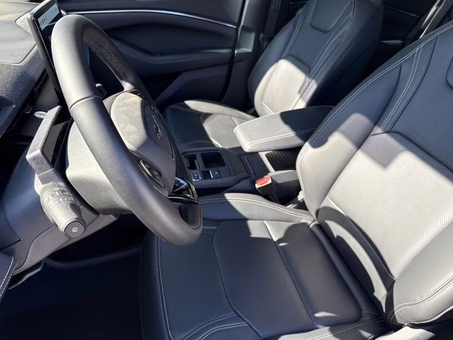 2026 White Metallic Ford Mustang Mach-E Premium RWD SUV
