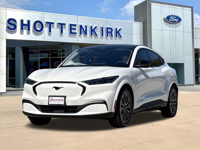 2026 White Metallic Ford Mustang Mach-E Premium RWD SUV