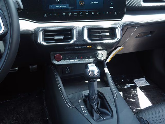 2025 Grabber Blue Metallic Ford Mustang EcoBoost Premium RWD Convertible