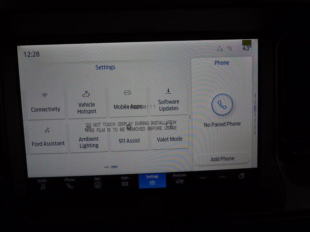 2025 Shadow Black Ford Bronco Badlands 4X4 SUV