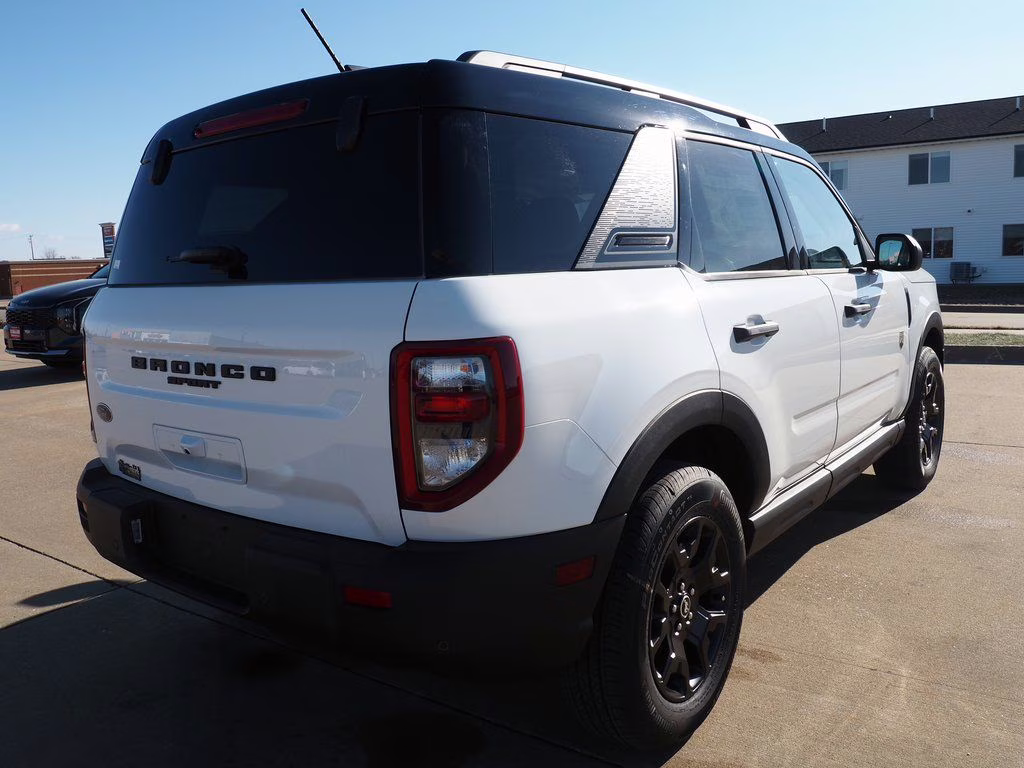 2025 Oxford White Ford Bronco Sport Big Bend 4X4 SUV