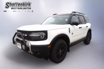 2025 Oxford White Ford Bronco Sport Outer Banks 4X4 SUV