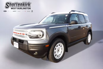 2025 Gray Metallic Ford Bronco Sport Heritage 4X4 SUV