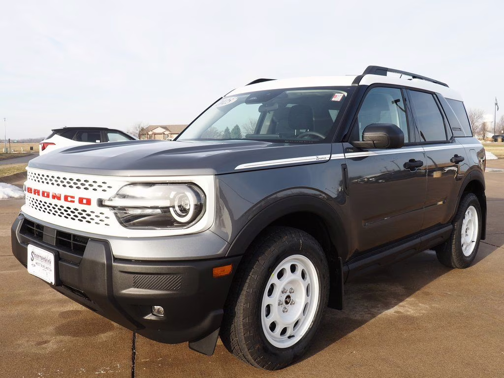 2025 Gray Metallic Ford Bronco Sport Heritage 4X4 SUV
