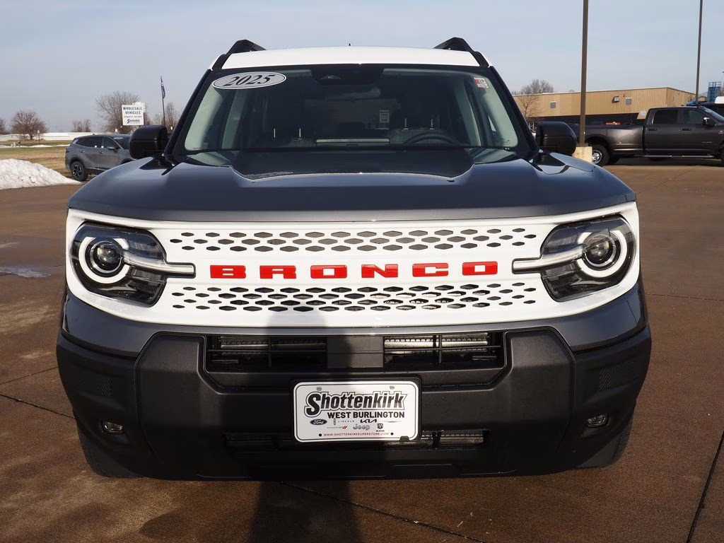 2025 Gray Metallic Ford Bronco Sport Heritage 4X4 SUV