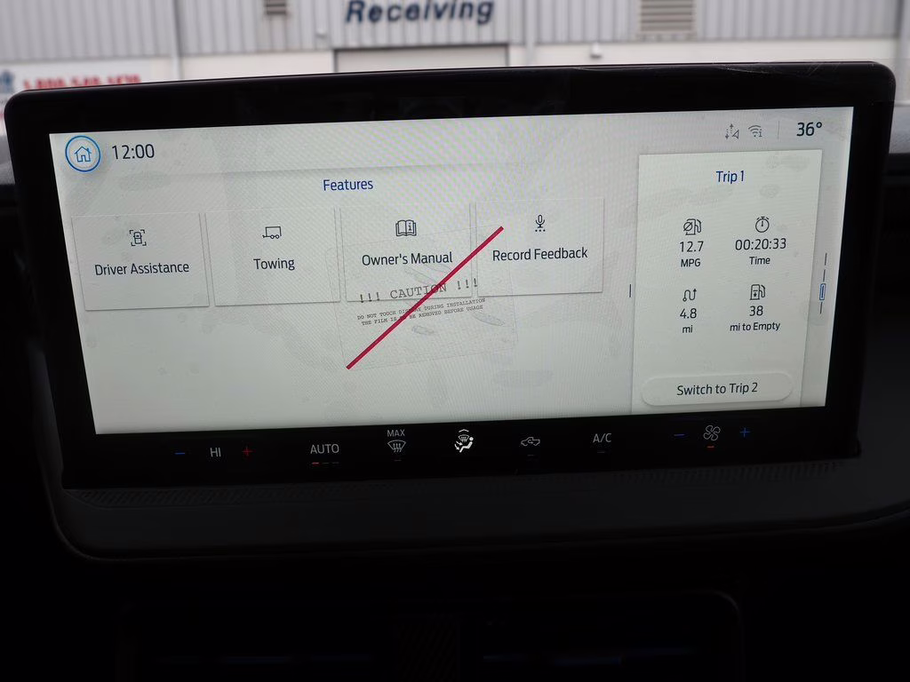 2026 Shadow Black Ford Maverick Lobo Standard AWD Truck