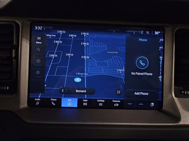 2025 Azure Gray Metallic Tri-Coat Ford Bronco Outer Banks 4X4 SUV